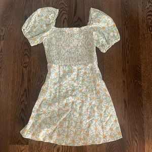 Zara Daisy Printed Mini Dress